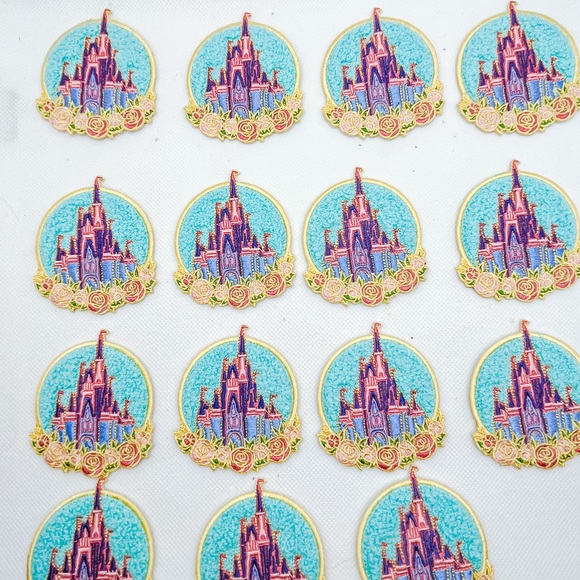 Disney world castle chenille patch - Picture 2 of 2